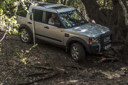 Mike in his Discovery 3