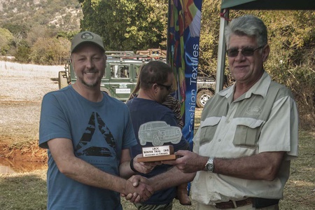 First place goes to Tiaan Green in his Freelander