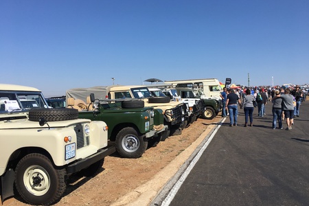 Excellent turnout and great interest in the Landy